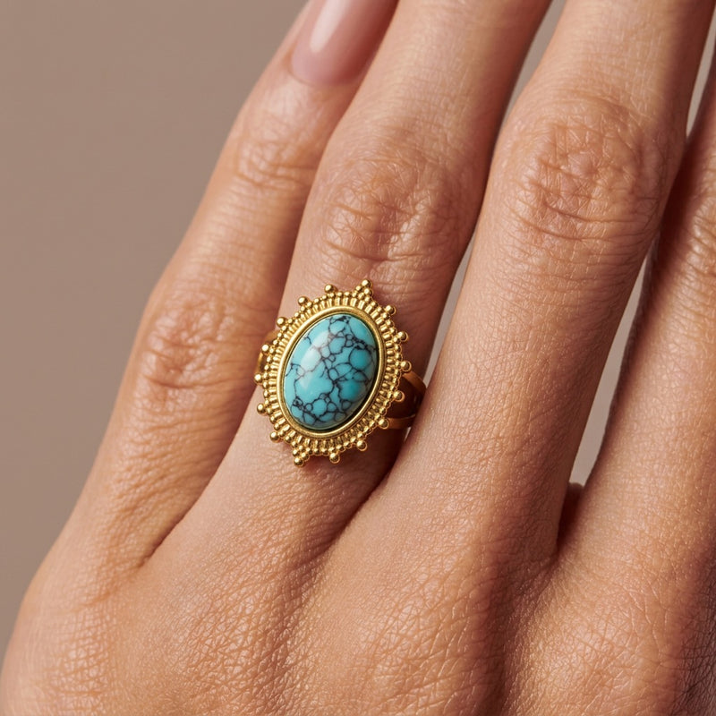 Turquoise Ring "Seraya"