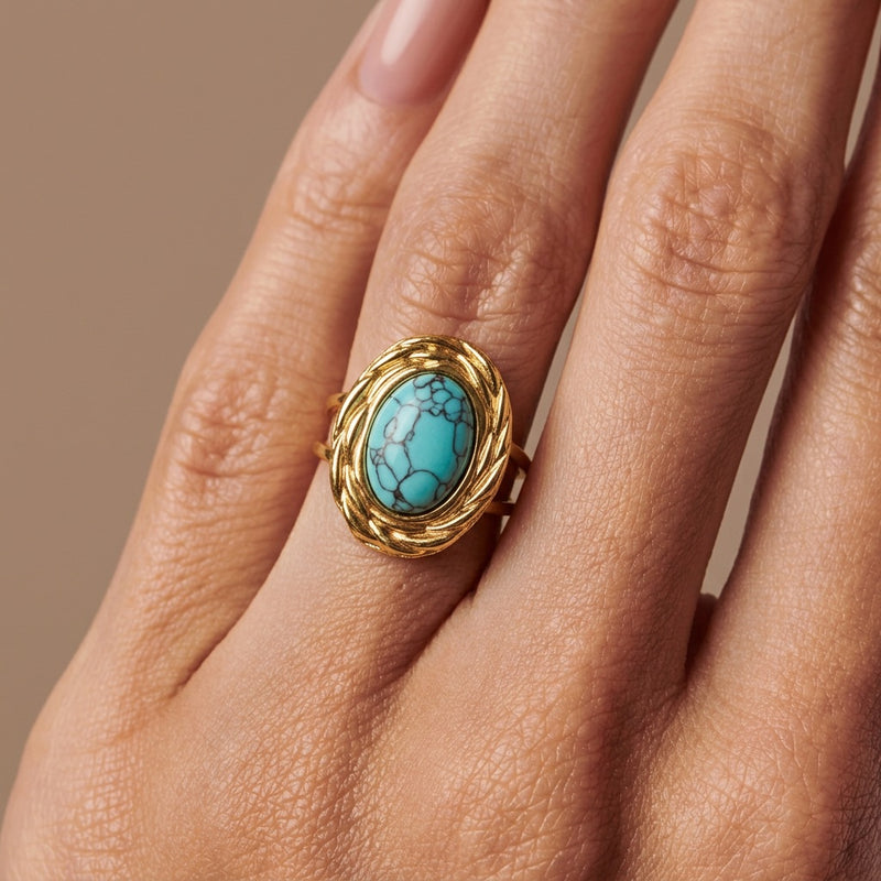 Turquoise Ring "Veluna"