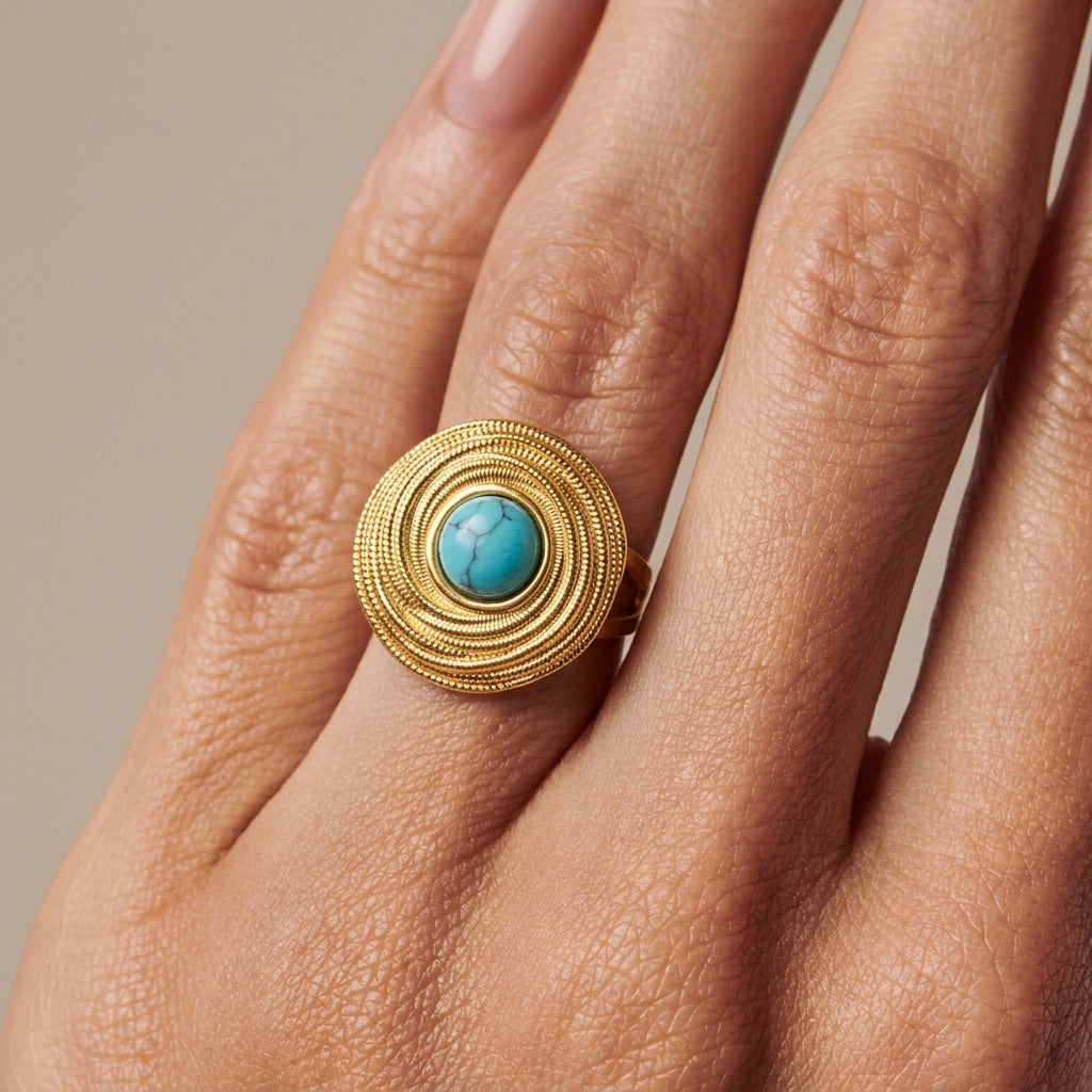 Turquoise Ring Elaris
