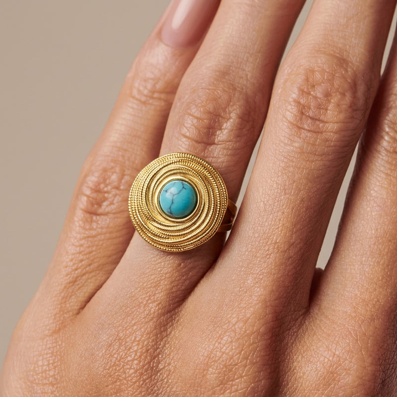Turquoise Ring Elaris