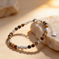 Tiger Eye Stone Bracelet "Solar"