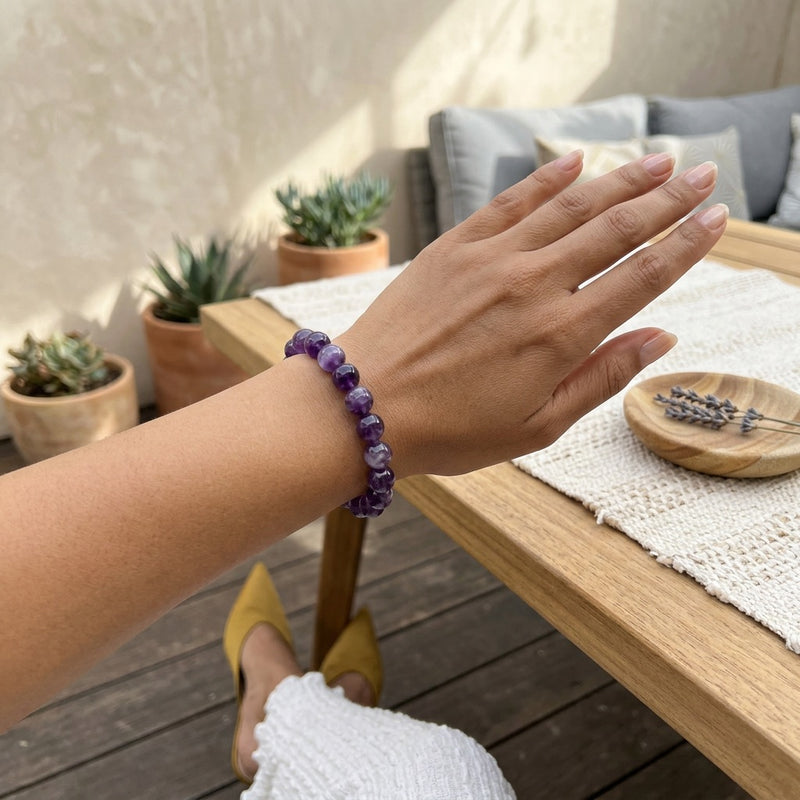 Lepidolite Bracelet "Element"
