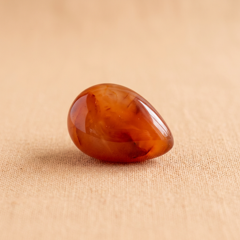 Carnelian Stone Earrings "Solvéra"