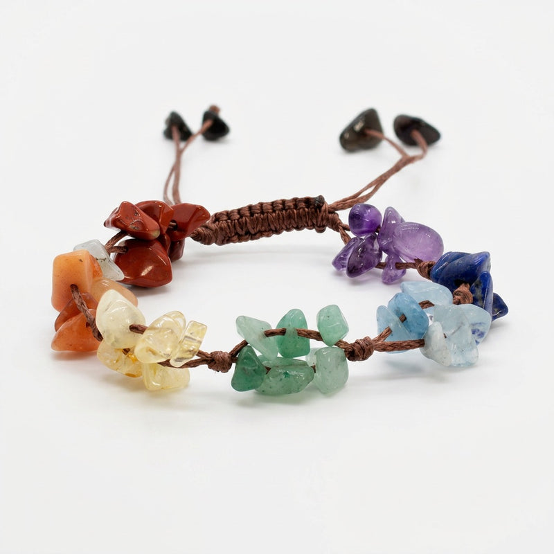 7 Chakras Stone Bracelet "Madura"