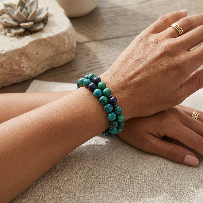 Chrysocolla Bracelet “Element”