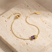 Citrine Stone Bracelet “Esmira”