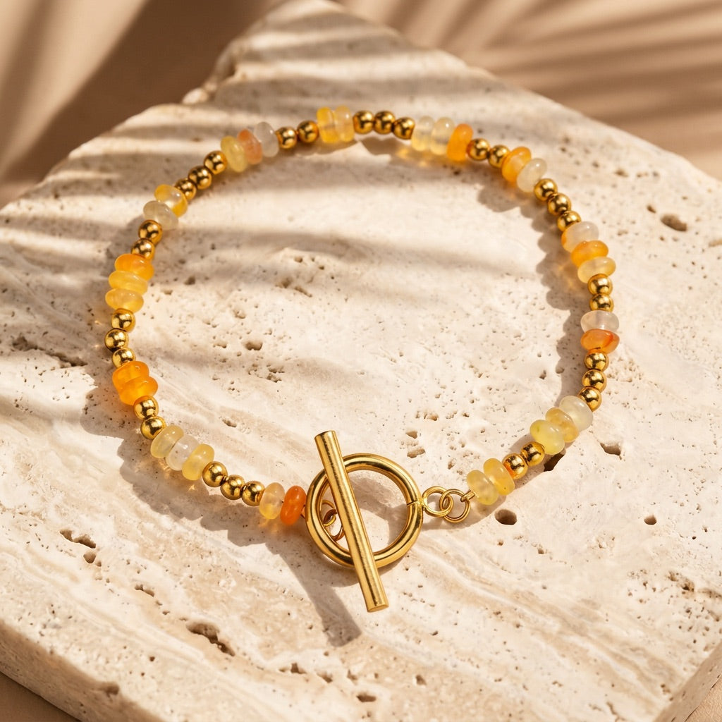 Citrine Bracelet "Nautilis"