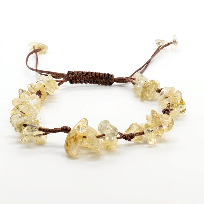 Yellow Citrine Bracelet "madru"