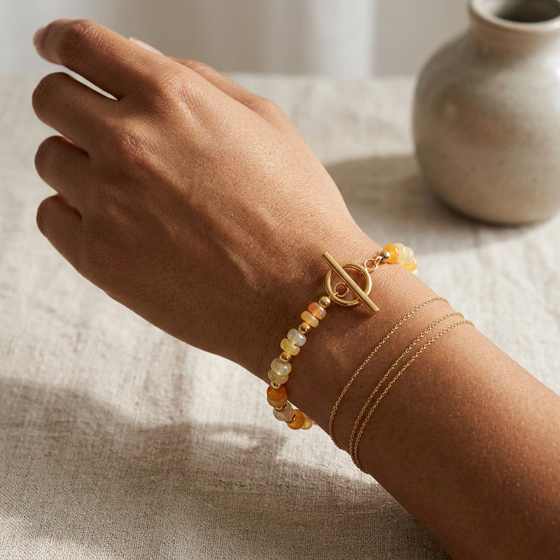 Citrine Bracelet "Nautilis"