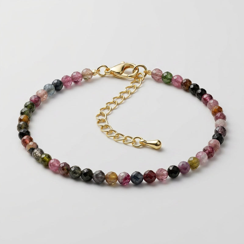 Tourmaline bracelet "Bohem"