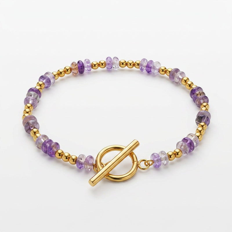 Amethyst Bracelet "Nautilis"
