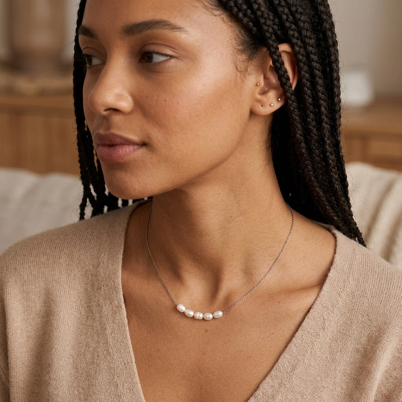Pearl Necklace "Minimalist"