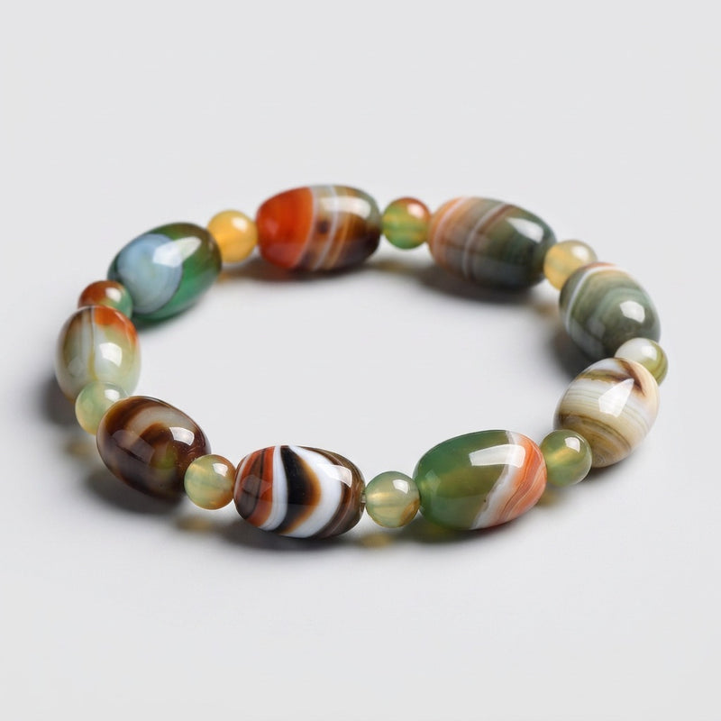 Phoenix Agate Bracelet "Elyra"