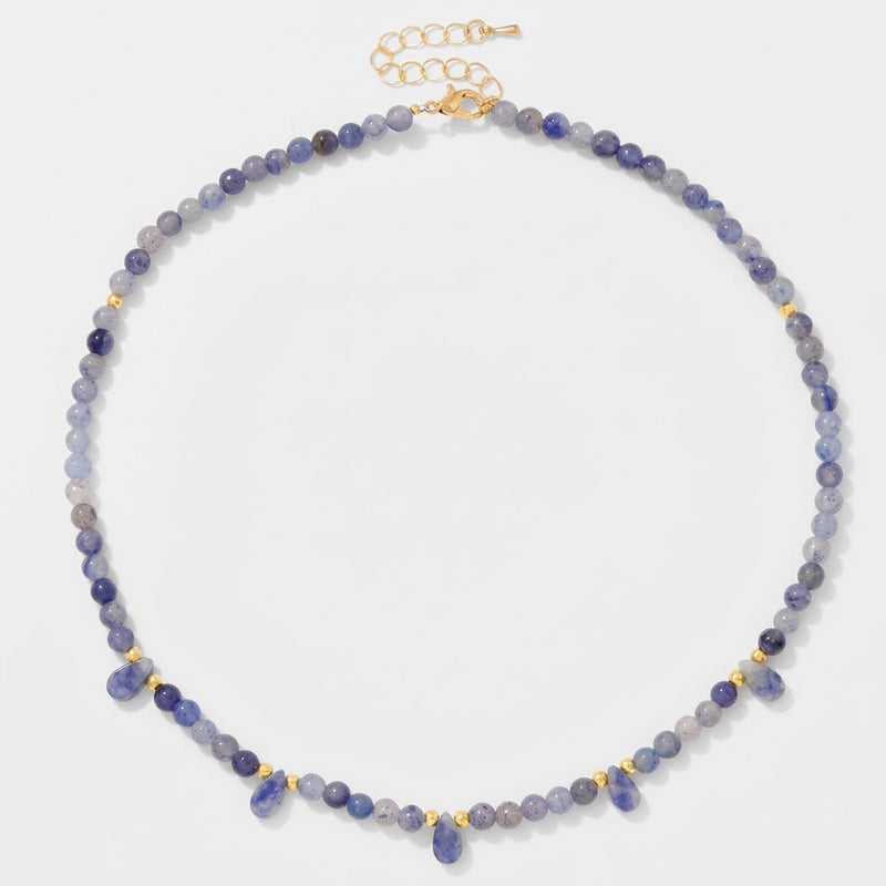 Sodalite Necklace "Reflection"