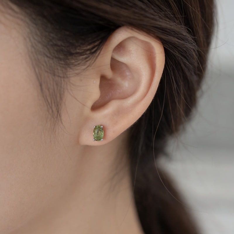 Peridot Earrings "Ydil"