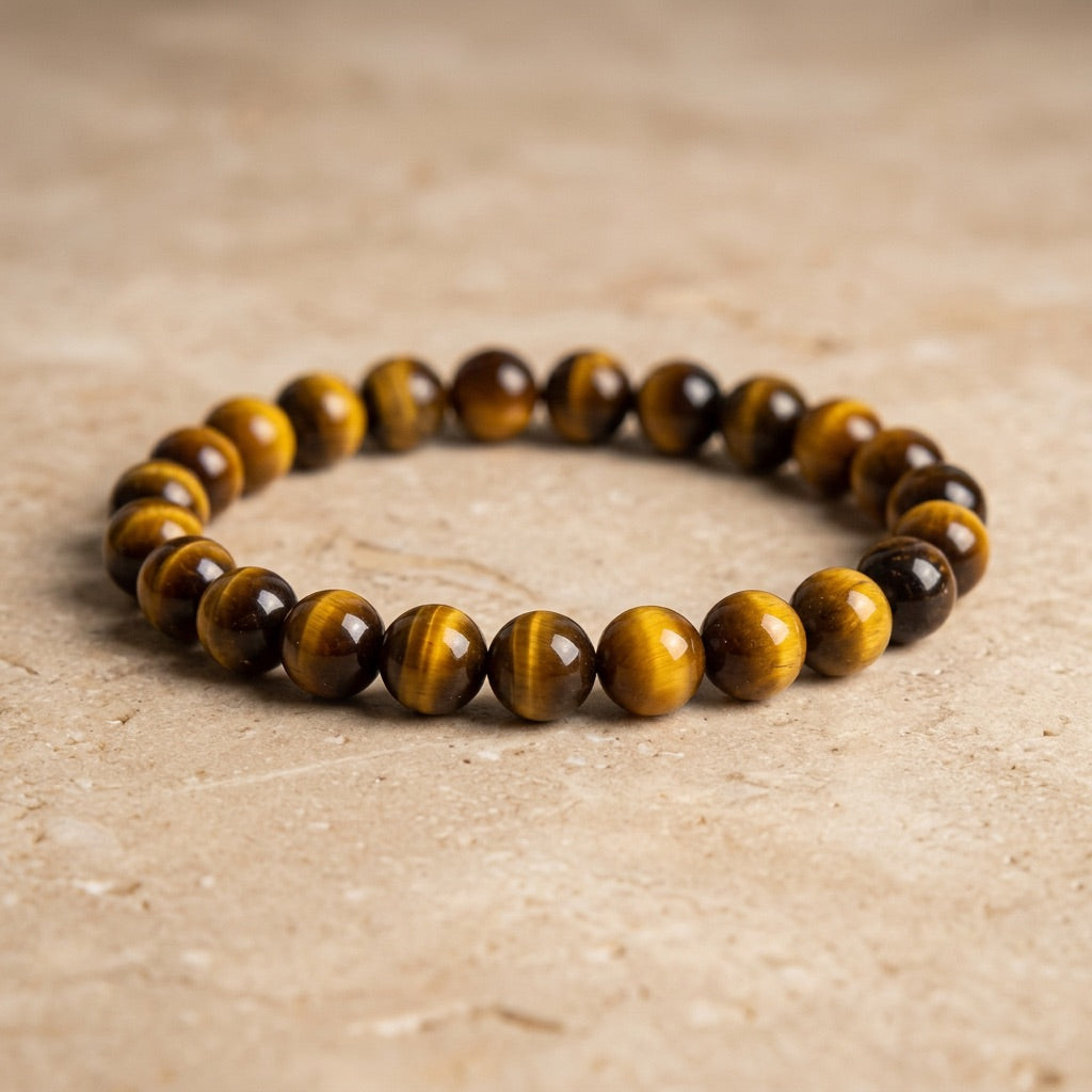 Tiger Eye Stone Bracelet "Element"
