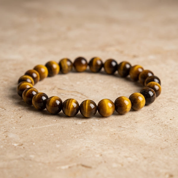 Tiger Eye Stone Bracelet "Element"