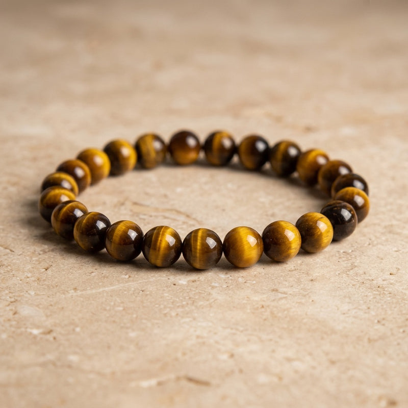 Tiger Eye Stone Bracelet "Element"