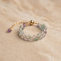 Fluorite Ring "Grape"