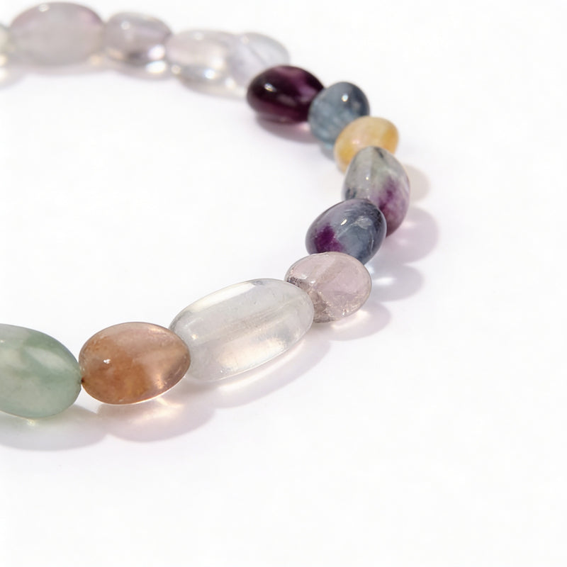 Fluorite Stone Bracelet “Mindflow”