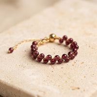 Garnet Ring round "Grape"