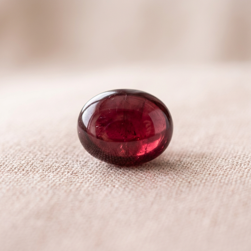 Garnet Stone Bracelet “Element”