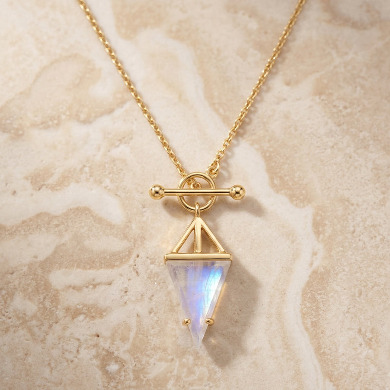 Moonstone Necklace "Hero"