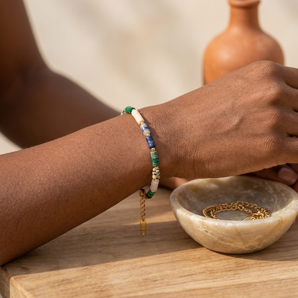 Mixed Gemstone Bracelet “ZIYOU”