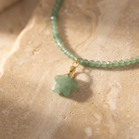 Green Aventurine Pendant "Stela"