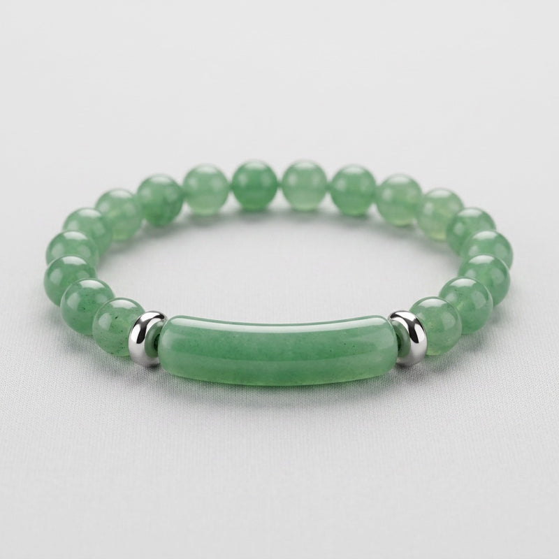 Green Aventurine Stone Bracelet "Sylven"