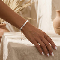 Howlite Stone Bracelet "Emperor"