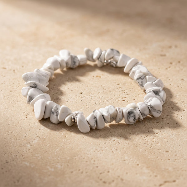 Howlite Stone Bracelet "Nama"