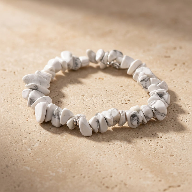 Howlite Stone Bracelet "Nama"