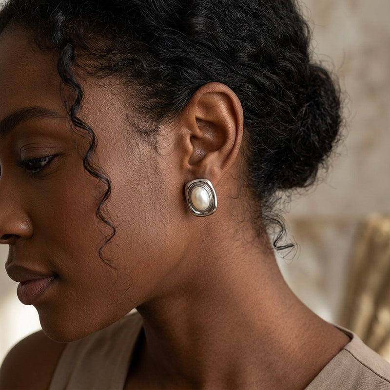 Pearl Earrings "Avelune"