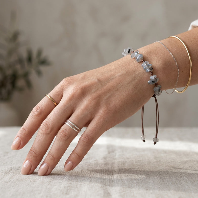 Labradorite bracelet "madura"