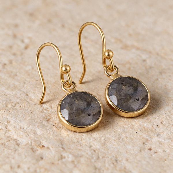 Labradorite Stone Earrings "Precious"