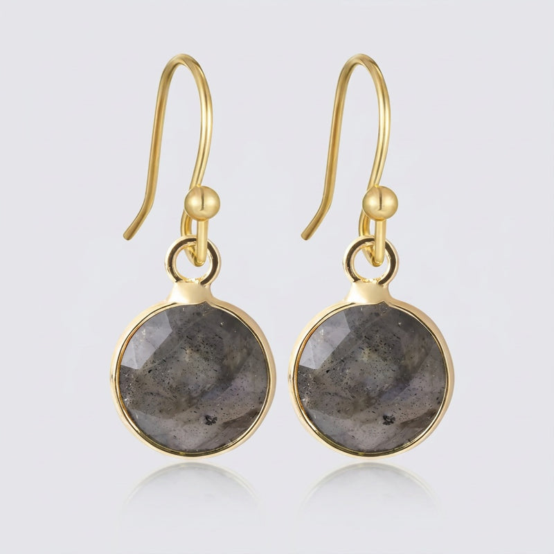 Labradorite Stone Earrings "Precious"