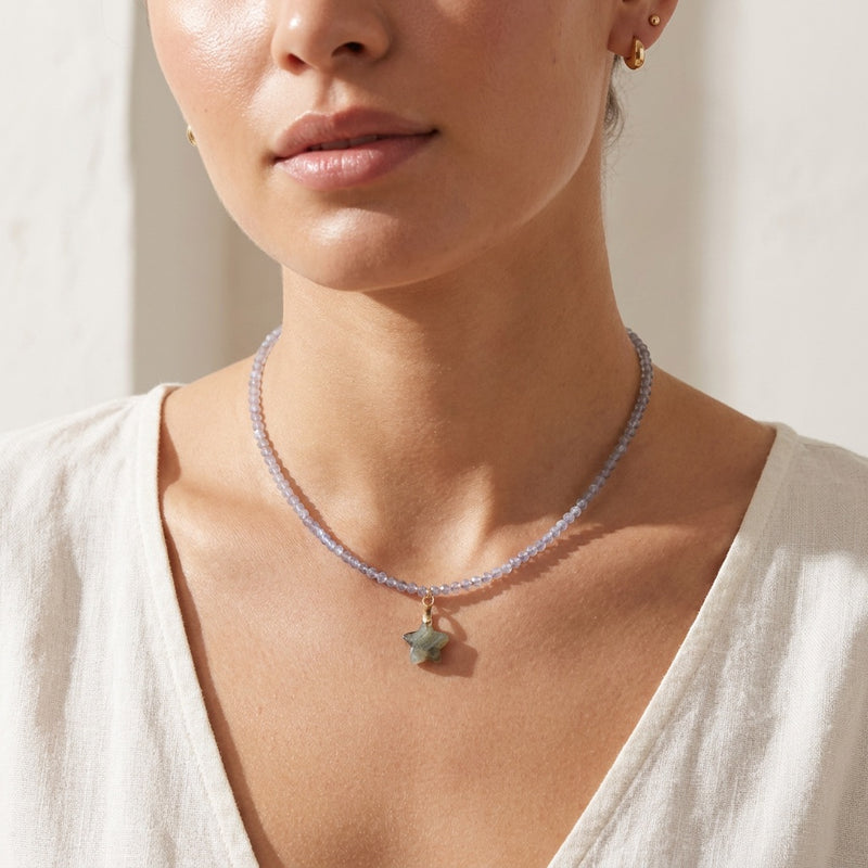 Labradorite Star Pendant "Stela"
