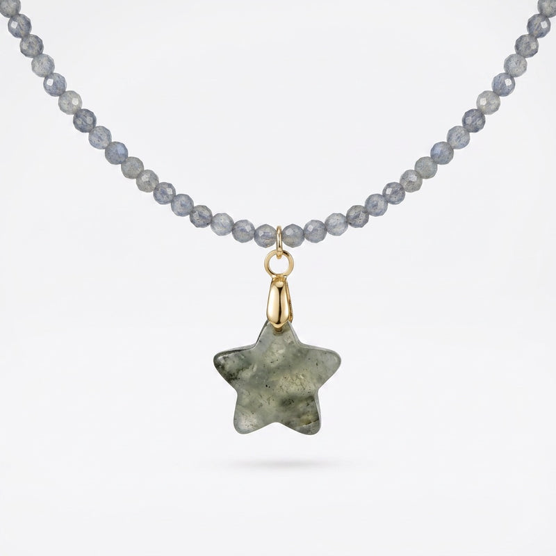 Labradorite Star Pendant "Stela"