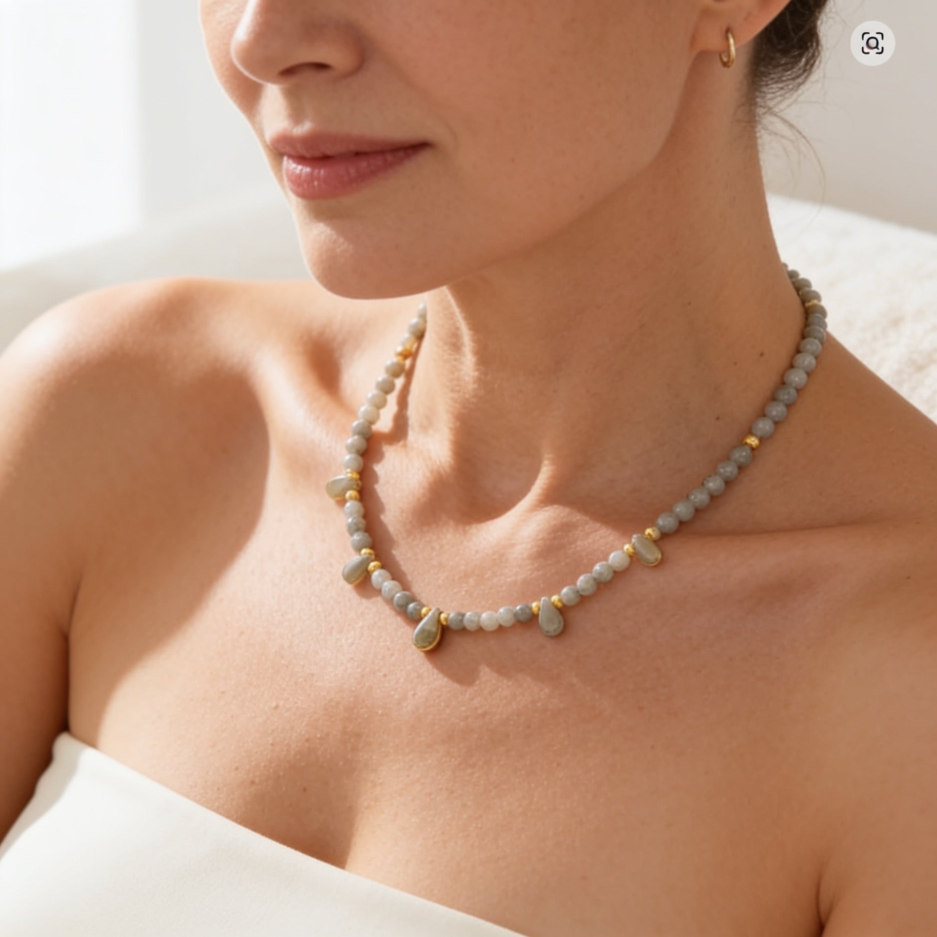 Labradorite Necklace "Reflection"