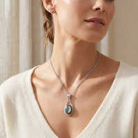 Labradorite Stone Necklace "Luana"