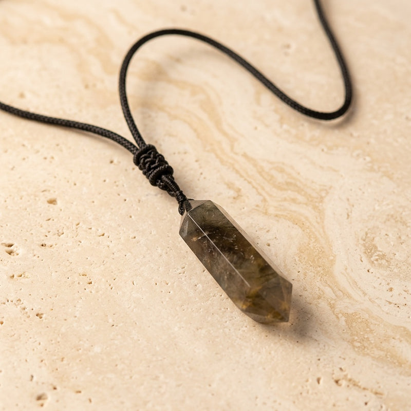 Labradorite Gemstone Necklace "Totem"