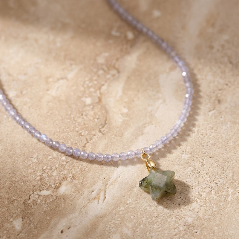 Labradorite Star Pendant "Stela"