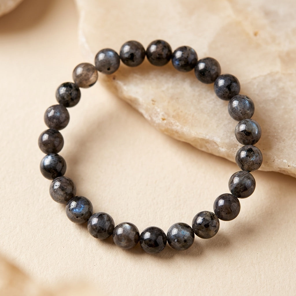 Black Labradorite Bracelet "Element"