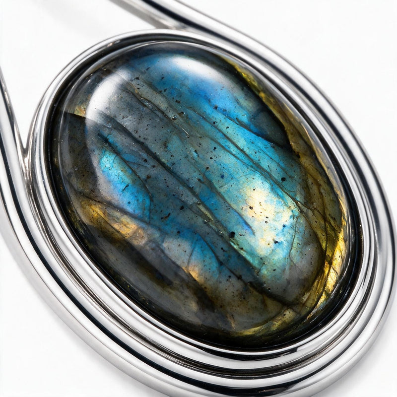 Labradorite Stone Necklace "Luana"