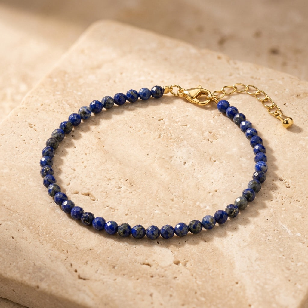Lapis Lazuli Bracelet "Bohem"