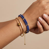 Lapis Lazuli Stone Bracelet "Rivera Noctis"