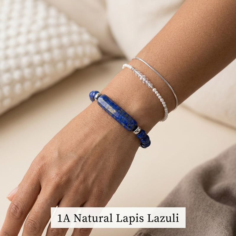 Lapis Lazuli Stone Bracelet "Veloran"