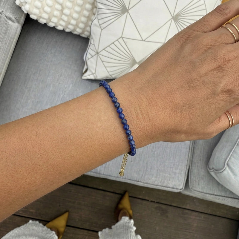 Lapis Lazuli Bracelet "Bohem"