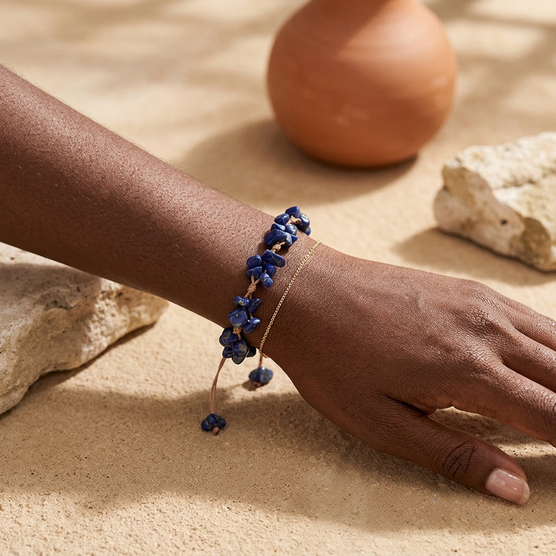 Lapis Lazuli Bracelet "Madura"